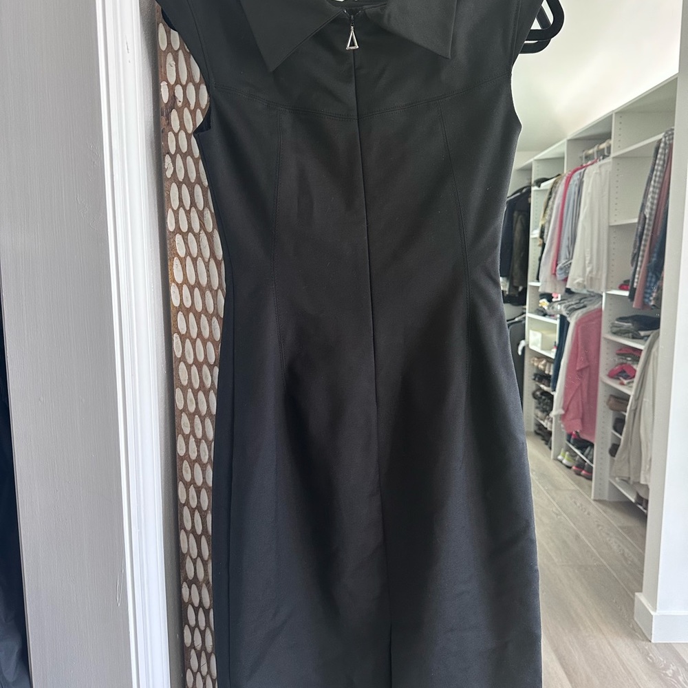 Zara Woman 3/4 length sheath dress with cowl neck - Picture 3 of 7